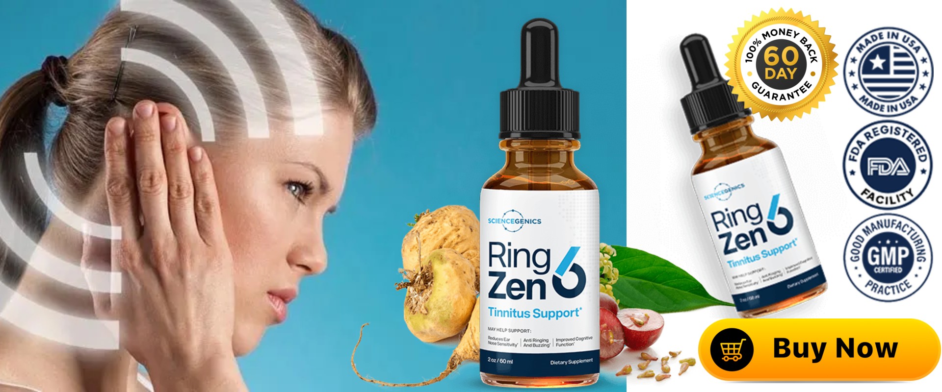 RingZen6 (Latest Report) Improve Ear Hearing Health And Reduce Tinnitus