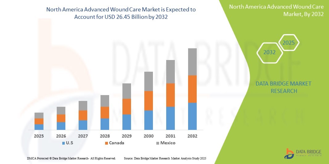 North America Advanced Wound Care Market Ingredients, Share, Growth, Demand, Forecast by 2032